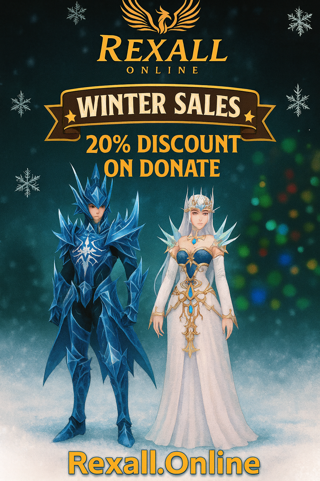 Winter Sales 20% Discount Donate!