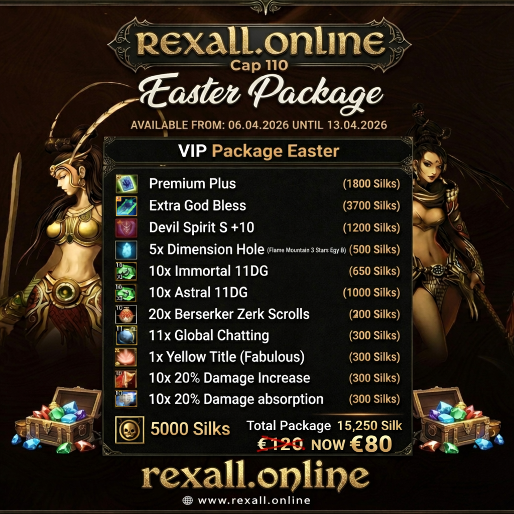 Vip Package for Easter !