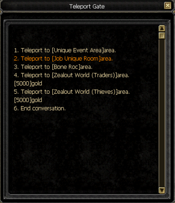 Job Uniques Location