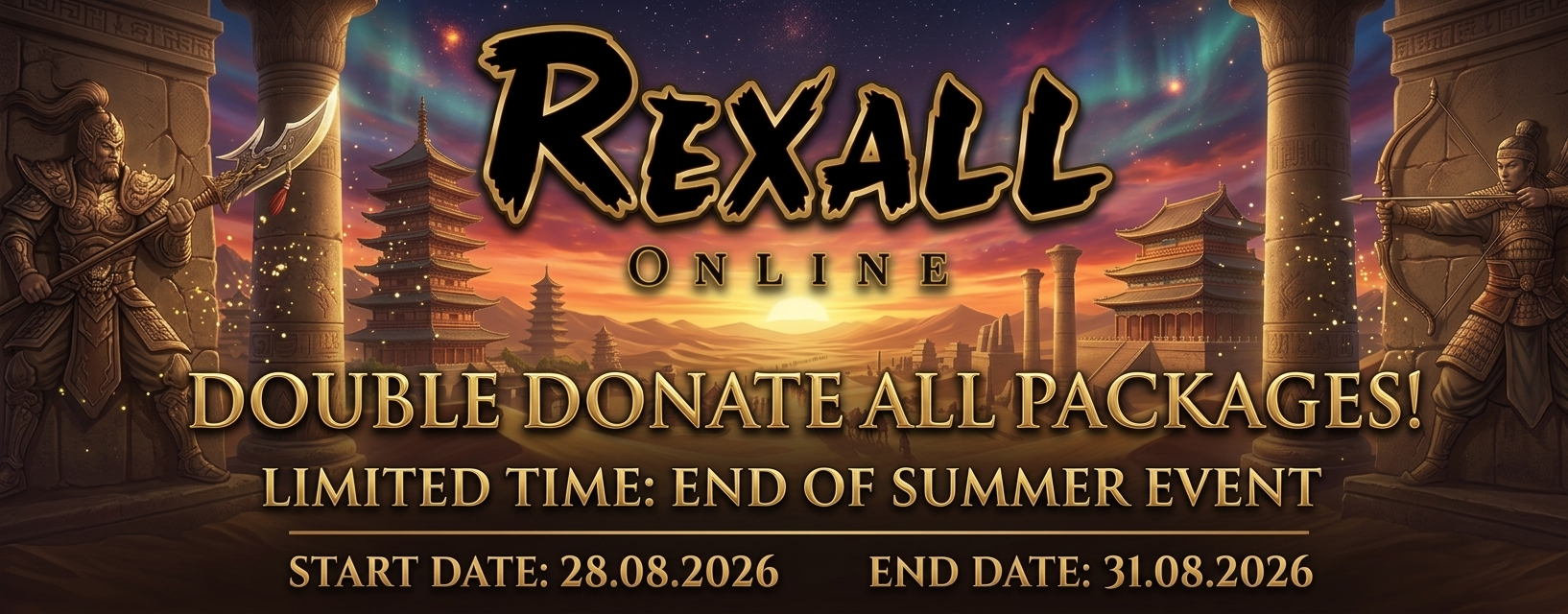 END OF SUMMER DOUBLE DONATE!